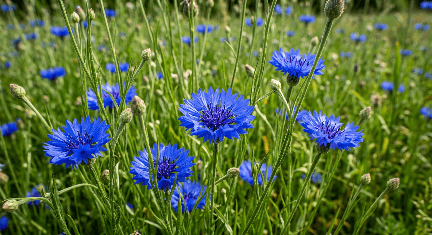Cornflower Tall Mix — Centaurea cyanus