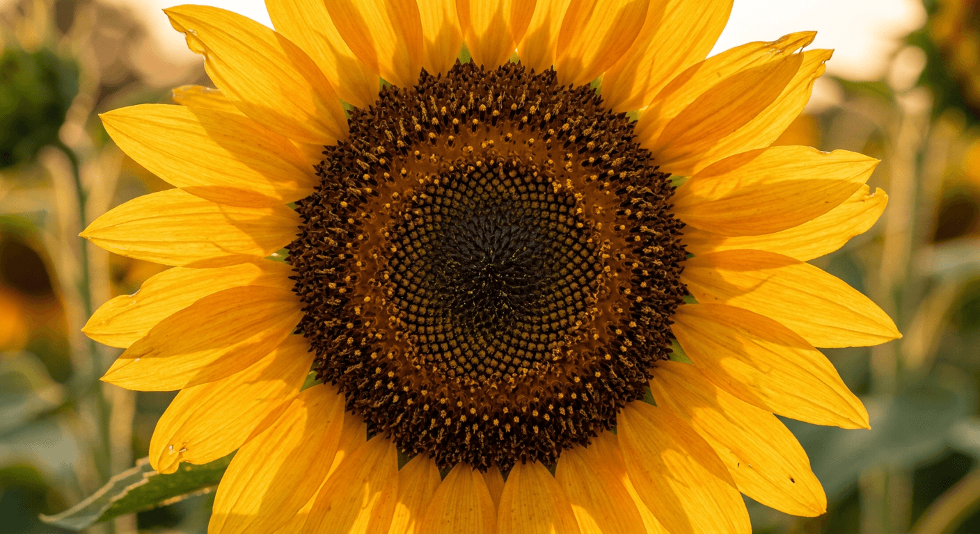 Sunflower Autumn Beauty — Helianthus annuus